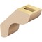 Ekena Millwork 3-inch W x 8-inch D x 8-inch H Carmel Rough Cedar Woodgrain TimberThane Knee Brace, Primed BRCUR03X08X08CARRCPR - alternate 3